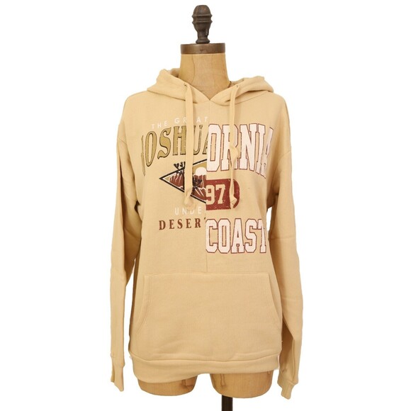 Nordstrom Vinyl Icons Joshua Tree Cali S Sweatshirt Hoodie Split Graphic NEW B48 - Picture 2 of 5